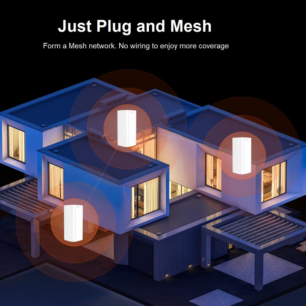 WIFI 6 AX3000 Mesh Router  Wifi Router 2.4G 5Ghz Full Gigabit Router 