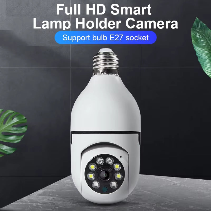 Wifi IP E27 Bulb Surveillance Camera Night Vision Wireless Home Camera CCTV Video Security Protection Baby Mini Cam