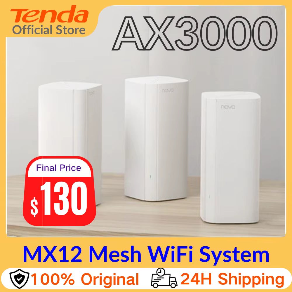 WIFI 6 AX3000 Mesh Router  Wifi Router 2.4G 5Ghz Full Gigabit Router 
