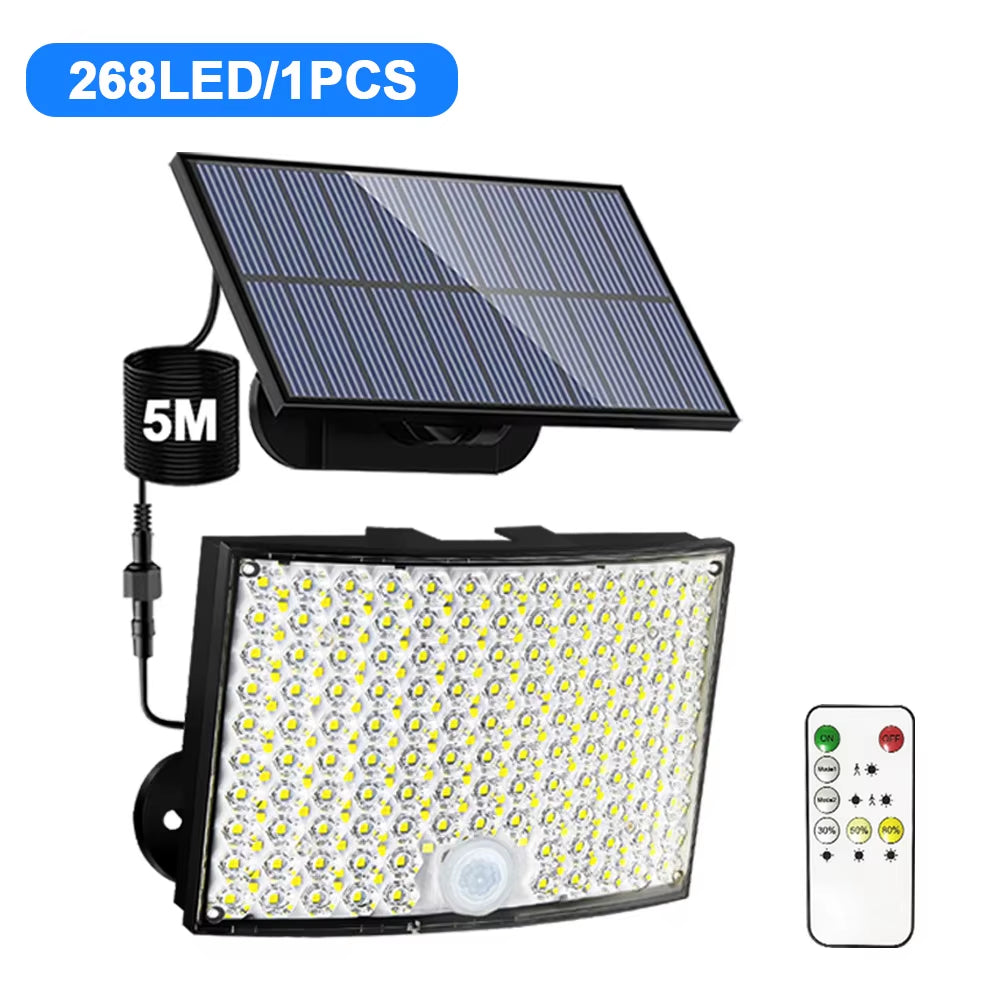 Solar Outdoor Motion Sensor Lights 348/328 LED 