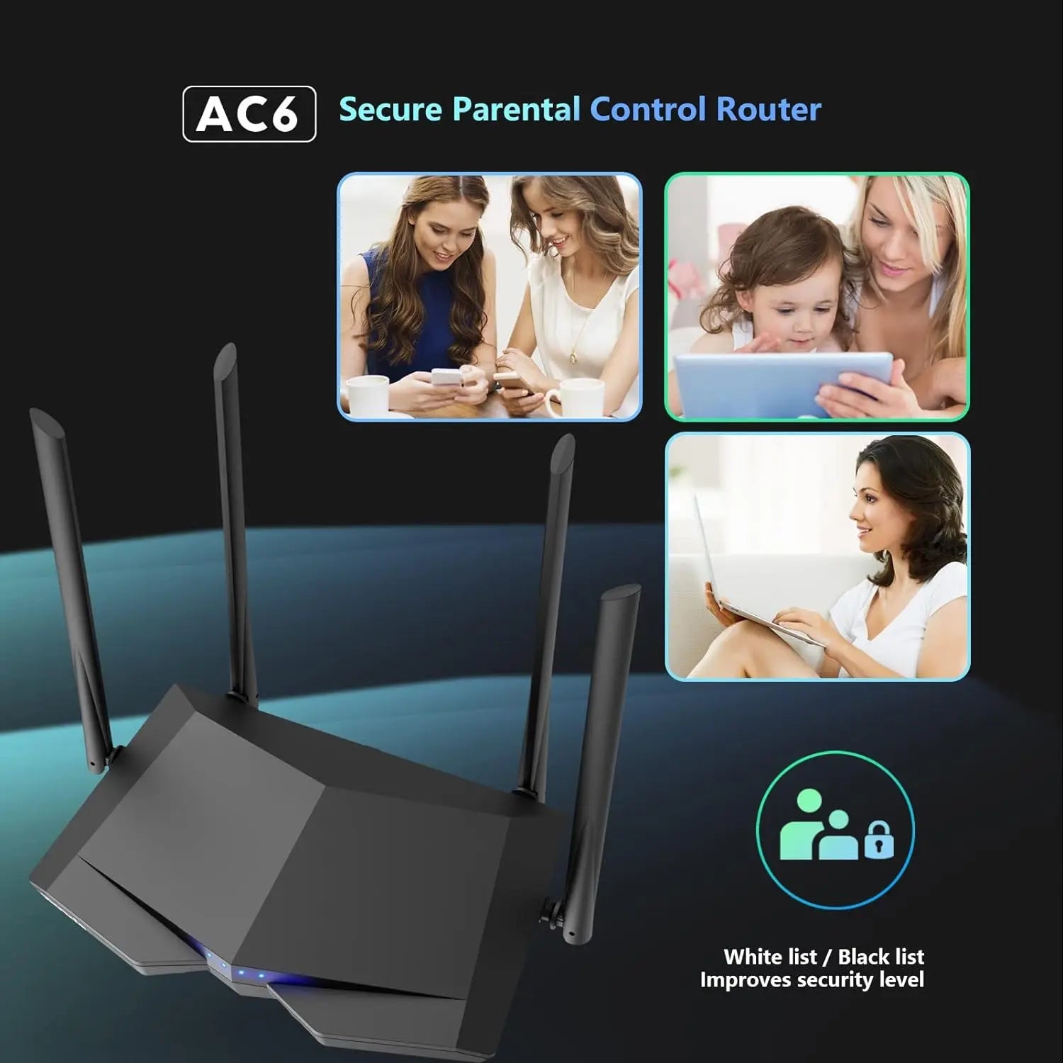 Xiaomi Wifi Router 1200Mbps Gigabit Dual Band Wifi Repeater Router