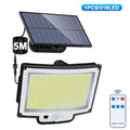  Super Bright 3 Modes Motion Sensor - Wall Lamp IP65 Waterproof with Remote