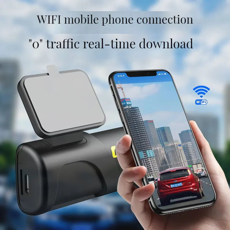 2K 1440P HD Wifi Dash Cam for Car DVR Camera Video Recorder Auto Night Vision WDR Voice Control Wireless 24H Parking Mode