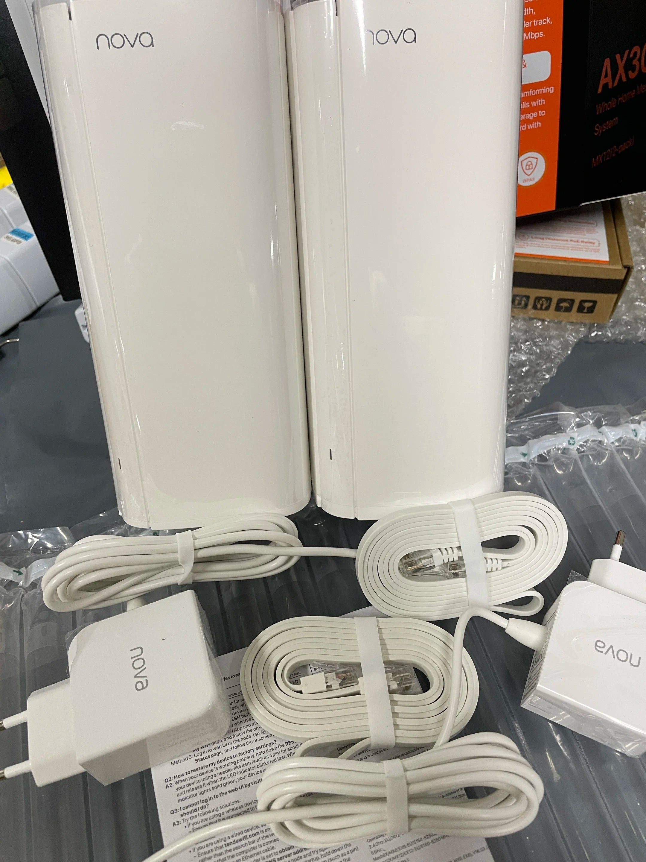 WIFI 6 AX3000 Mesh Router  Wifi Router 2.4G 5Ghz Full Gigabit Router 