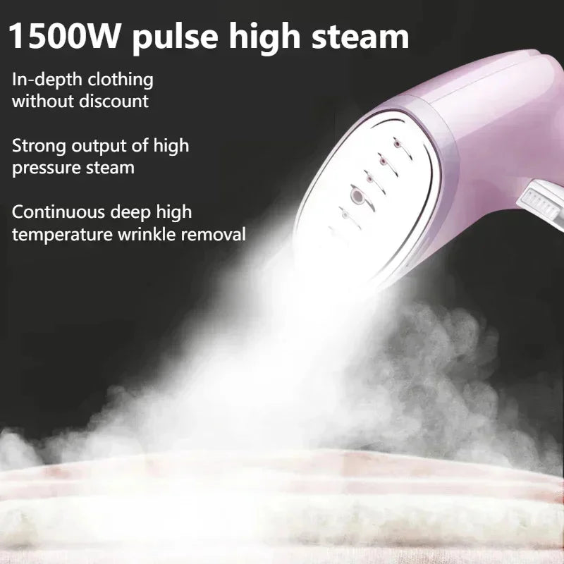 220V 1500W 320Ml Handheld Hanging Ironing Machine Portable Household Mini Small Visual Steam Ironing Machine Electric Iron