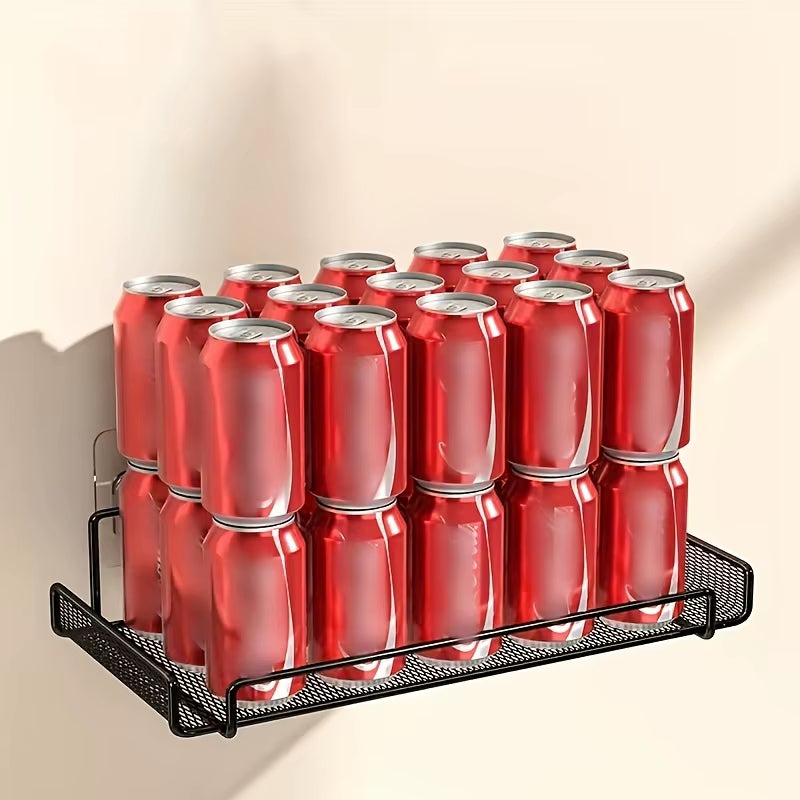 Wall-Mounted Router Shelf No-Drill - Stainless Steel 
