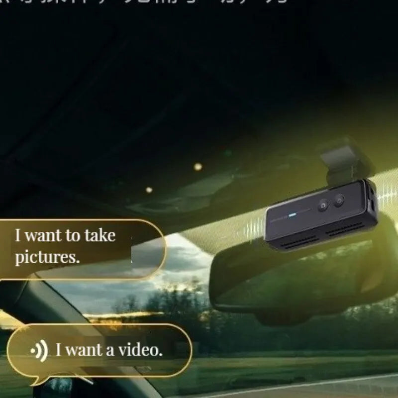 2K 1440P HD Wifi Dash Cam for Car DVR Camera Video Recorder Auto Night Vision WDR Voice Control Wireless 24H Parking Mode